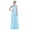 Sky Blue, variant on Alvivi Womens Embroidered Chiffon Mesh Splice Wedding Bridesmaid Prom Dress Long Maxi Evening Gown Turquoise 8