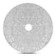 thumbnail image 3 of Matsuzay Estera de de árbol de Navidad, decoraciones para árboles de Navidad, decoración de suelo para interiores y exteriores, tela, de Kits de decoración para fiestas Plata Matsuzay HA008738-03, 3 of 6