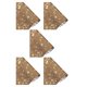 thumbnail image 1 of Kenally Rhinestone Sheets Strong Stickiness Sticker Decorative Crafts Car Decorations DIY Accessories Exquisite Supplies for Phone Amarillo cristal SS6 (24*20CM) 5piezas Kenally CBP224064, 1 of 5