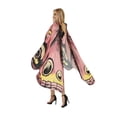 thumbnail image 2 of Kmbangi Châle de Papillon de Femmes avec la Couleur Vive, Sangle Réglable de Main, 2 of 5