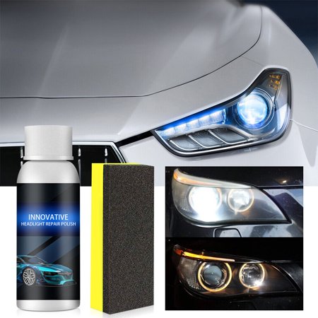Kit De Renouvellement Pour Phares - Liquide De Réparation 800 Ml HMZ - Restauration Phares Jaunes