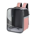 thumbnail image 3 of Gazechimp Cat Backpack Carrier for Carrying Cats Dogs for Outdoor Activities Traveling pink, 3 of 8