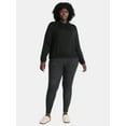 thumbnail image 3 of (2 pack) Terra & Sky Women's Plus High Waist Ankle Length Leggings, 27" Inseam, Sizes 0X-5X, 3 of 5