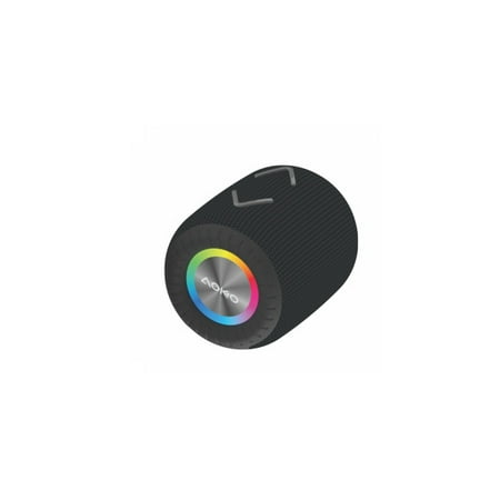 AOKO Wireless Bluetooth Speaker with TWS (Set of 2) - Portable & IPX6 Water Resistant (Black)