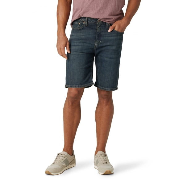 Wrangler Authentics Men's Big & Tall Classic Relaxed Fit Five-Pocket Jean Short, Moonlight, 46