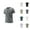 1-Grey, variant on Mens Workout Shirts Quick Drying Moisture Wicking Lightweight Breathable Cooling Tee Athletic Running Shirts for Men
