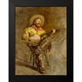 thumbnail image 2 of Eakins, Thomas 19x24 Black Modern Framed Museum Art Print Titled - The Singing Cowboy, 2 of 5