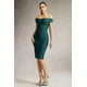 thumbnail image 3 of Vestido Bellabarnetten Fantine con hombros descubiertos, vendaje midi, 3 of 6