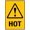 Warning Sign 6, variant on Hot Food Sign - 8"x12" Vintage Metal Warning Sign, Kitchen Safety Decor for Home Farm Bar Coffee Shop Club Restaurant Indoor