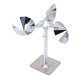thumbnail image 3 of Espantapájaros Reflectante, Aplicaciones Amplias De Acero Al Carbono, Dispositivo Reflectante De Pájaros Eficaz Giratorio De 360 ​​​​grados, Seguro Para Palomas, 3 of 7