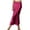 Red, variant on Prolriy Satin Skirt 2024 Skirt European and American Drape Satin Mid Length High Waist Hip A Line Skirts for Women Brown M