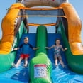 thumbnail image 6 of HeroKiddo T-Rex Adventure 12’ Tall Dual Lane Backload Inflatable Water Slide with Attached Pool, Dinosaur Theme, for Kids and Adults, Commercial Grade PVC Vinyl, Outdoor Backyard Fun, Blower included, 6 of 12