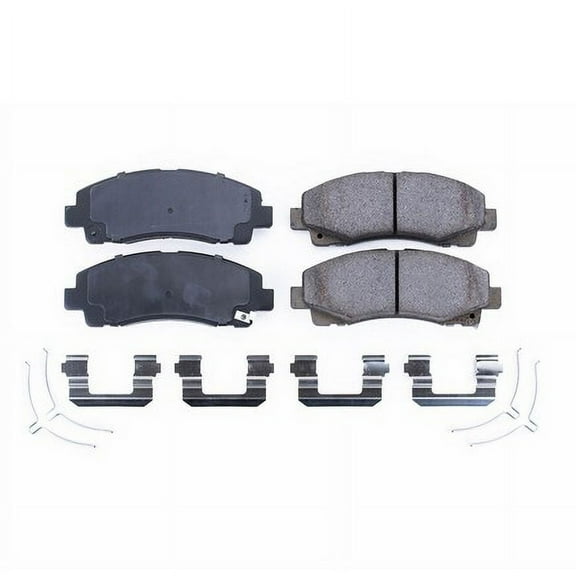 PowerStop 17-1584 Disc Brake Pad Set Acura, Honda Disc Brake Pad Set - Front