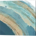 thumbnail image 4 of Great Art Now Making Blue Waves by Flora Kouta 4 Piece Canvas Art Set Each 14"W x 14"H, 4 of 5