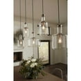 thumbnail image 3 of Progress Lighting, Latrobe Collection, 1-Light Pendant, Brushed Nickel, Clear Glass Shade, 3 of 9