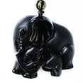 thumbnail image 3 of GKNET Black Obsidian Wealth Mother Elephant Pendant Necklace Men Women Party Acces_yi, 3 of 6