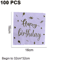 thumbnail image 2 of Paquete de 5 servilletas con estampado de fiesta - 5 MFZFUKR CPB-DE-WX774-5, 2 of 5