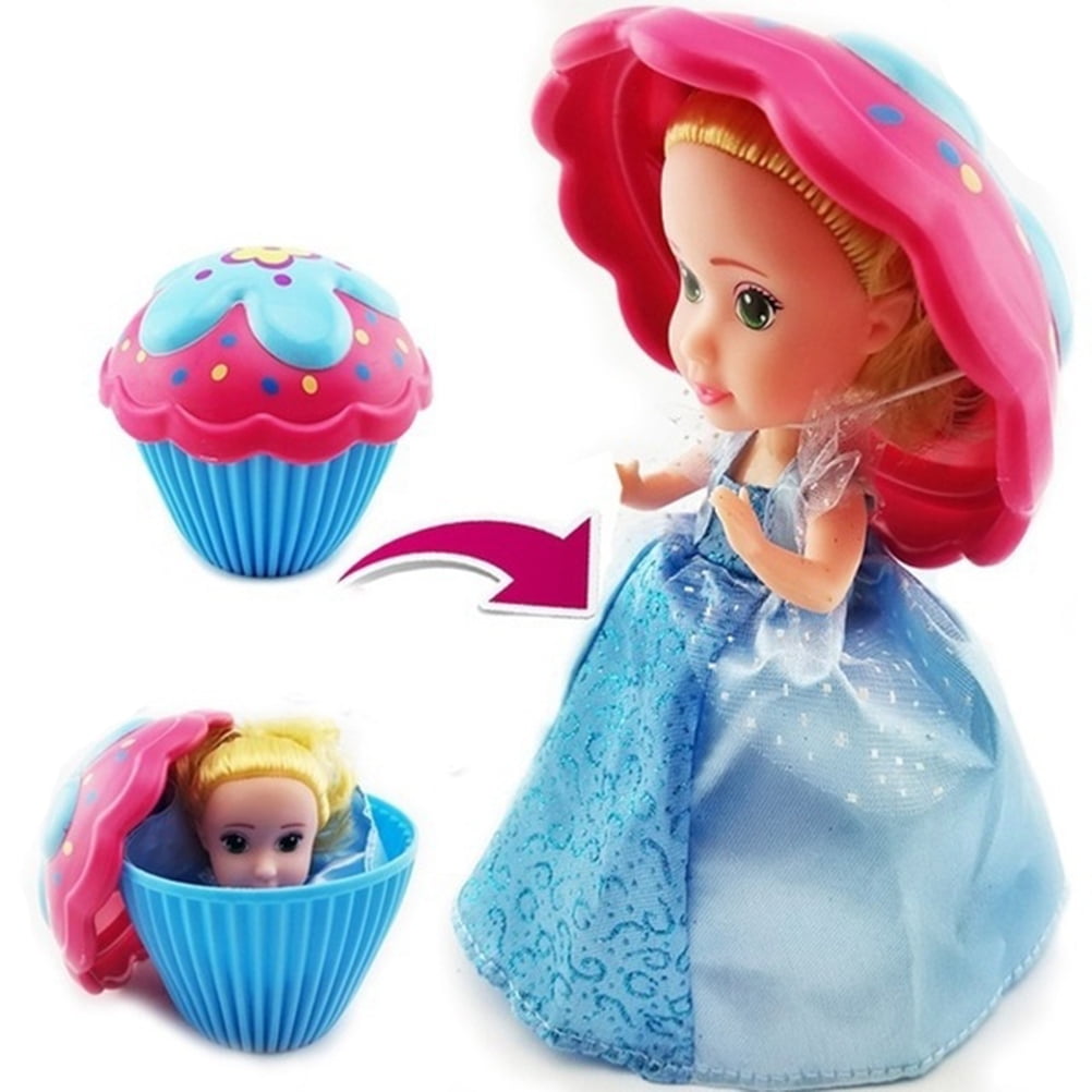 1pc Kawaii Creative Cupcake Princess Doll Transformed Scented Cake Girls Toy Hot 