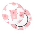 thumbnail image 2 of Balery Kawaii Pigs Fundas de asiento para taburete de bar redondo de tela de terciopelo ajustables que protegen de arañazos y manchas para sillas de 14 a 17 pulgadas.-12 inch, 2 of 7