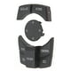 thumbnail image 4 of Kit de perilla de botón de control multimedia de consola central Reemplazo de cubierta de botón multimedia elegante antiarañazos para serie 1 3 5 Negro mate, 4 of 10