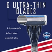 Barbasol Ultra 6 Premium Disposable Razor, 3 Count