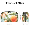 thumbnail image 5 of Peach Electronic Organizer Travel Case, Oxford Fabric Waterproof PC Case Cable Organizer Cord and Cable Organizer Electronic Travel Case Organizer, 5.9x9.44x3.14 in, 5 of 6