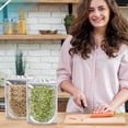 thumbnail image 5 of BELLE KR® 7x10 Quart Mylar Bags for Food Storage - Pack Of 100-7.5mil Thick - Gusseted Bottom - Clear Mylar Bags with See Through Window for Freeze Drying food - Labels Included, 5 of 5