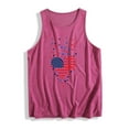 thumbnail image 4 of Independence Day POROPL Womens T Shirts , Womens Graphic T Shirts Crew Neck Sleeveless Shirt, 4 of 4