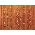 thumbnail image 1 of Ahgly Company Indoor Rectangle Southwestern Orange Country Area Rugs, 7' x 10', 1 of 1