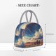 thumbnail image 2 of Balery Western Desert Cloud Cowboy Bolsa de Almuerzo para Mujeres, Caja de Almuerzo, Bolsa de Almuerzo Pequeña Impermeable, Tote de Almuerzo Reutilizable con Gran Capacidad, 2 of 6