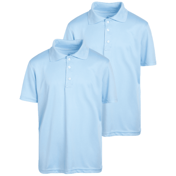Beverly Hills Polo Club Boys' School Uniform Short Sleeve Polo Shirt ...