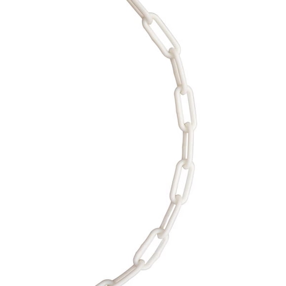 Cadena decorativa Koch Industries de plástico blanco policarado #6