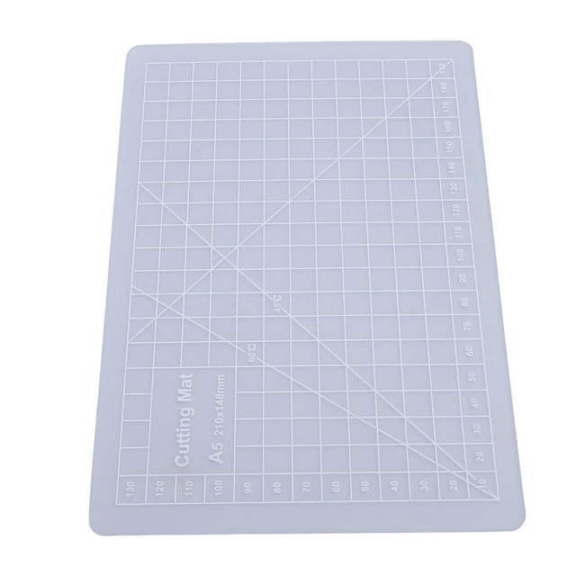 Transparent Cutting Mat Non Slip Board Anti Slip Pad with Accurate Scale Lines for Crafting Writing Painting Model Making