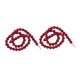thumbnail image 1 of 2x 8 Mm Natural Suave Rojo Jade Piedras Sueltas Hebra 15 '' para Joyería de Bricolaje, 1 of 6