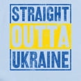 thumbnail image 2 of CafePress - Straight Outta Ukraine Support Ukraine Body Suit - Long Sleeve Cotton Baby Bodysuit, 2 of 4