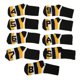 thumbnail image 1 of Knitted Golf Head Covers, Iron Head Protectors, Golf Head Cover Set with Numbers, Black, 1 of 4