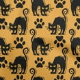 thumbnail image 1 of oneOone Polyester Spandex Gamboge Yellow Fabric Halloween Sewing Craft Projects Fabric Prints By Yard 56 Inch Wide, 1 of 4