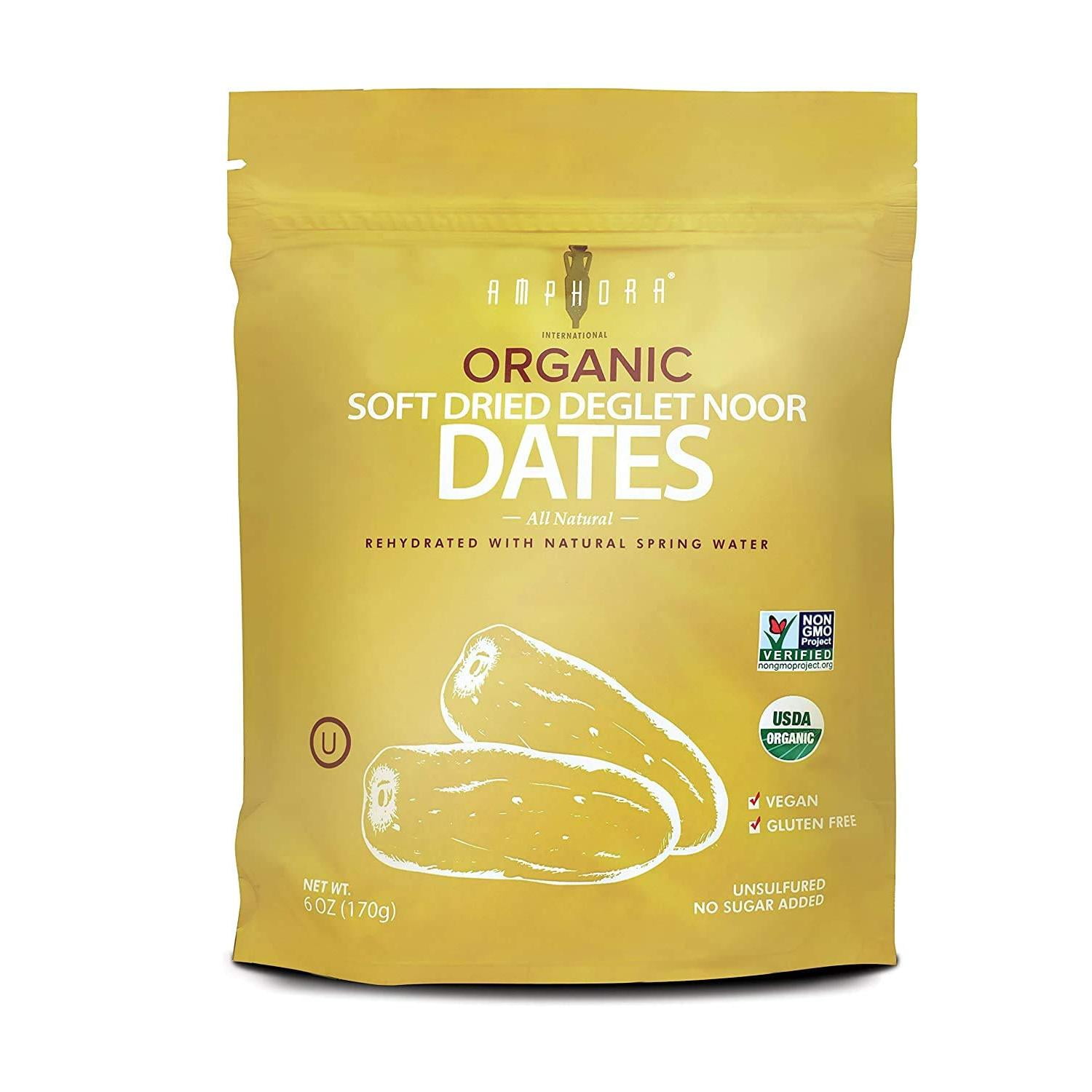 Dexusay Soft Dried All Natural Organic Date Healthy Snack Fruits Vegan