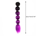 thumbnail image 3 of TopLLC Perruques Extensions de Queue de Cheval Blonde pour Femmes Extra Longues Extension de Queue de Cheval Bouffante Style Protecteur Queue de Cheval Enveloppante avec Attache pour Cheveux pour Cosplay Quotidien Chaussettes Chauffantes, 3 of 5