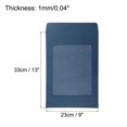 thumbnail image 2 of Unique Bargains A4 Clear Single Sided Mailing Photos Full Face Window Envelopes, Blue 10 Pack, 2 of 5