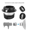 thumbnail image 3 of Convertidor Adaptador de Luz Flash, Convertidor de Adaptador Fácil de Transportar, Tamamo Compacto Liviano para Luz de Video Softbox Luz Profesional de Fotografía Profesional, 3 of 7