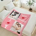 thumbnail image 5 of JML Custom Soft Flannel Blanket - Personalized Photo & Text Blanket, King Blanket 90"x108" for Family, Pets, & Adults, 5 of 6