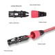 thumbnail image 3 of Cable Extensión Micrófono XLR A Chapado en Oro 3 Pines, 3 of 9
