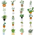 thumbnail image 2 of Harpily Stickers Plant Potted Sticker Decoration Suitcase Guitar Notebook DIY Sticker, 2 of 4