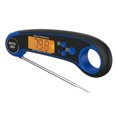 thumbnail image 1 of Termómetro de carne de lectura instantánea para asar y cocinar Rápido y preciso IP67 a prueba de agua con luz de fondo y calibración de termómetro de parrilla para freír con aceite de coci, azul oso de fresa  Electrónica, 1 of 4
