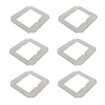thumbnail image 1 of Cateissary Lote de 6 mini accesorios de repuesto para trapeador de limpieza de ventanas, paño de limpieza de vidrio Suministros de limpieza para el hogar, 1 of 6