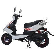 HHH Wave 150cc Fully Automatic Gas Street Scooter Moped for Adults 150cc Street Bike with 10 Aluminum Wheels -Blue