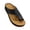 Black, variant on NOKIO Women's Bathroom Slippers Beach Slope Heel Slippers Hollow Casual Slippers Slope Bottom Shoes Fashion Retro Sandals