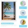 thumbnail image 3 of Diamond Art Kits for Adults - Beach View Palm Chair Ocean Relaxation 5d Diamond Painting for Adults, Diamond Art for Adults Beginners, Frameless Diamond Painting Kits for Adults for Home Wall Decor, 3 of 7