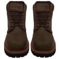 thumbnail image 4 of Bota De Trabajo Industrial Pma 136 Con Casco Café Crazy, 4 of 5